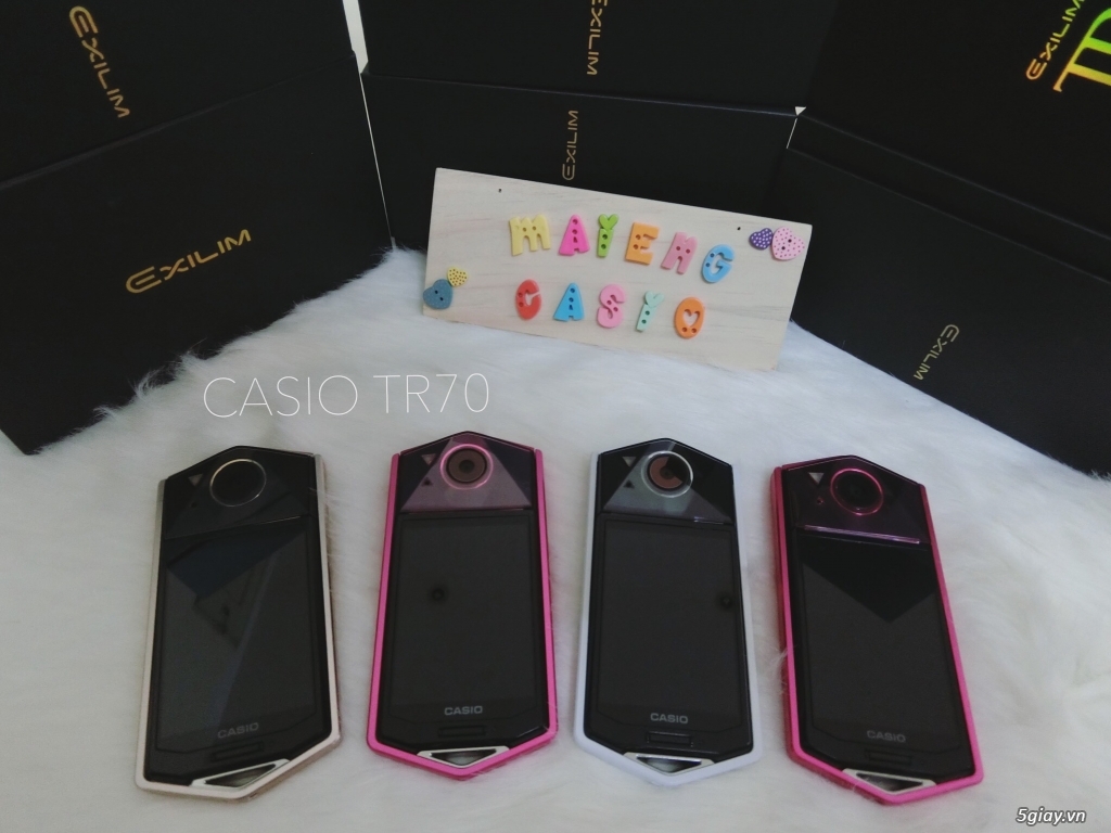 Máy ảnh thần thánh Casio TR70 - 1