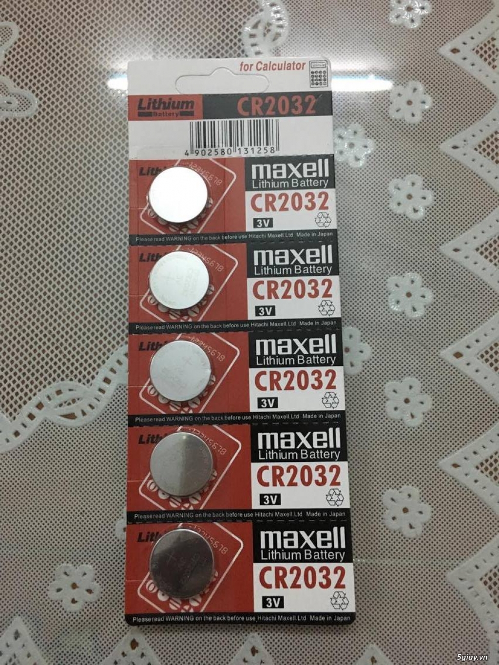 Pin cmos Maxell CR2032 Lithium 3V hàng Nhật - 2