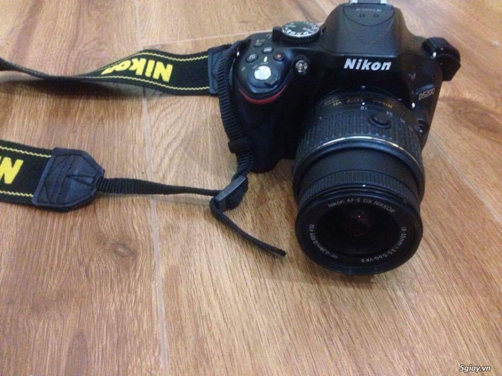 Nikon D5200 lens kit 18-55 vr. Fullbox. Bh chính hãng V.I.C. 600 SHOOT - 5