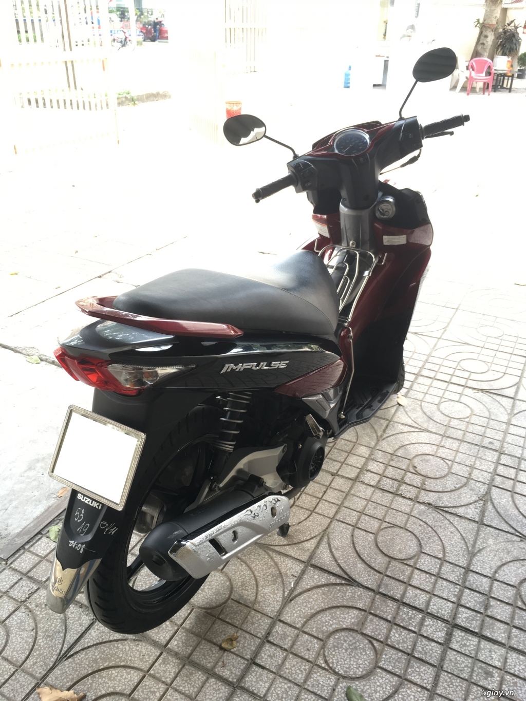 Cần bán Suzuki Impulse đk 2015 màu đỏ đen, BSTP chính chủ - 4