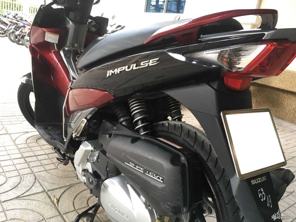 Cần bán Suzuki Impulse đk 2015 màu đỏ đen, BSTP chính chủ - 5