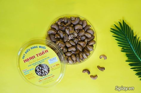 Organuts - Đặc sản Bình Phước: Hạt điều rang muối Hạnh Tuấn