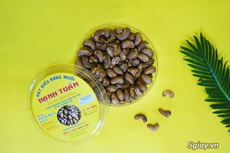 Organuts - Đặc sản Bình Phước: Hạt điều rang muối Hạnh Tuấn