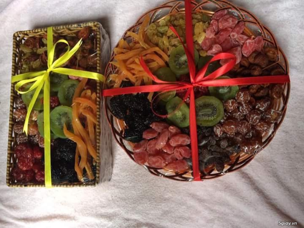 Khay mứt  Đà Lạt biếu Tết 170k/khay/kg