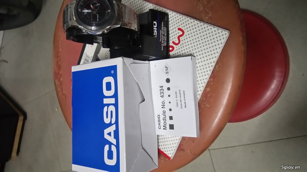 Đồng hồ Casio EFA 119BK chính hãng xách tay từ Mỹ - 2