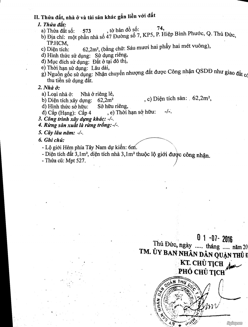 Bán lô đất sát vạn phúc reverside hẻm xe hơi quay đầu - 3