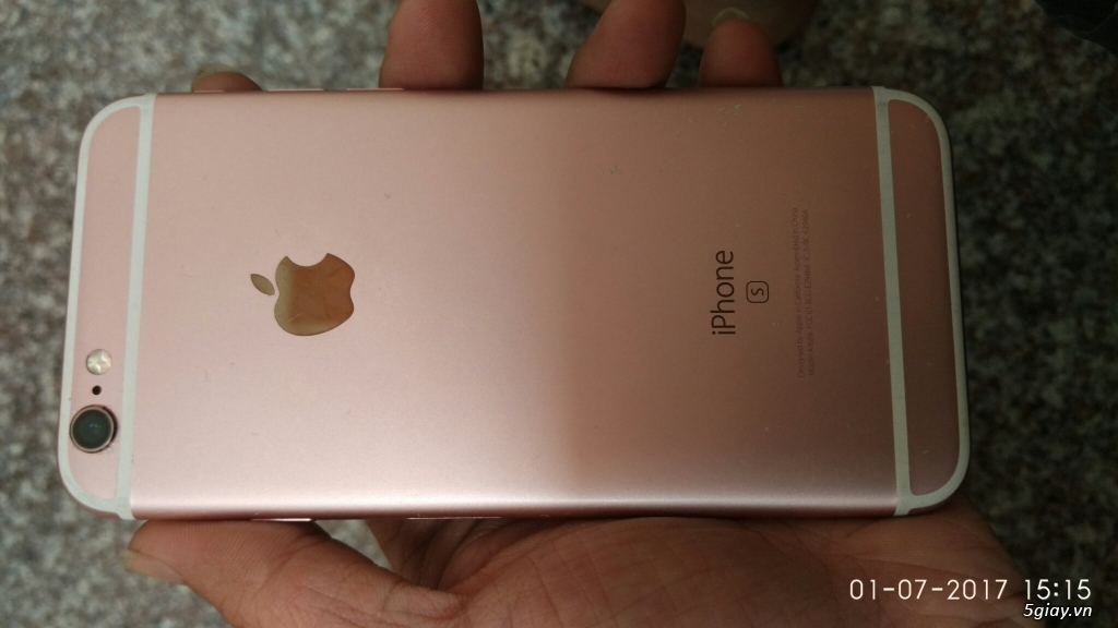 Iphone 6s rose gold QT 16gb zin nguyên còn bh - 2