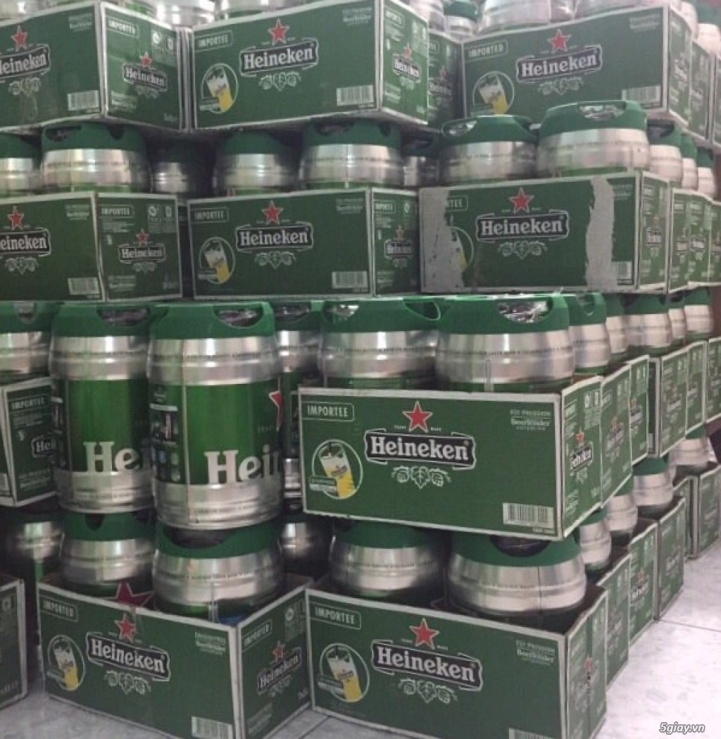 Bia Bom 5 lit Heineken- Bia nhap khau Ha Lan - 7