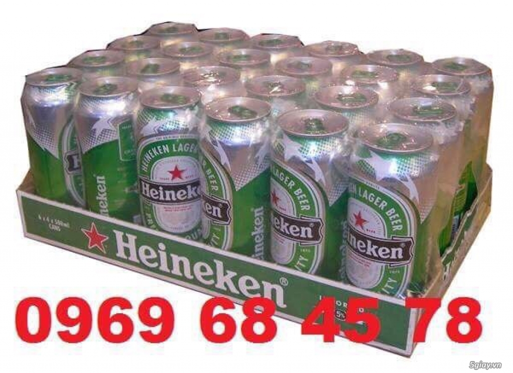 Bia Bom 5 lit Heineken- Bia nhap khau Ha Lan - 5