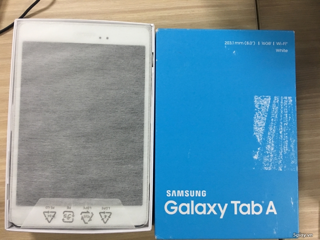 Samsung galaxy tab A - 8 inch 16GB wifi white - 1