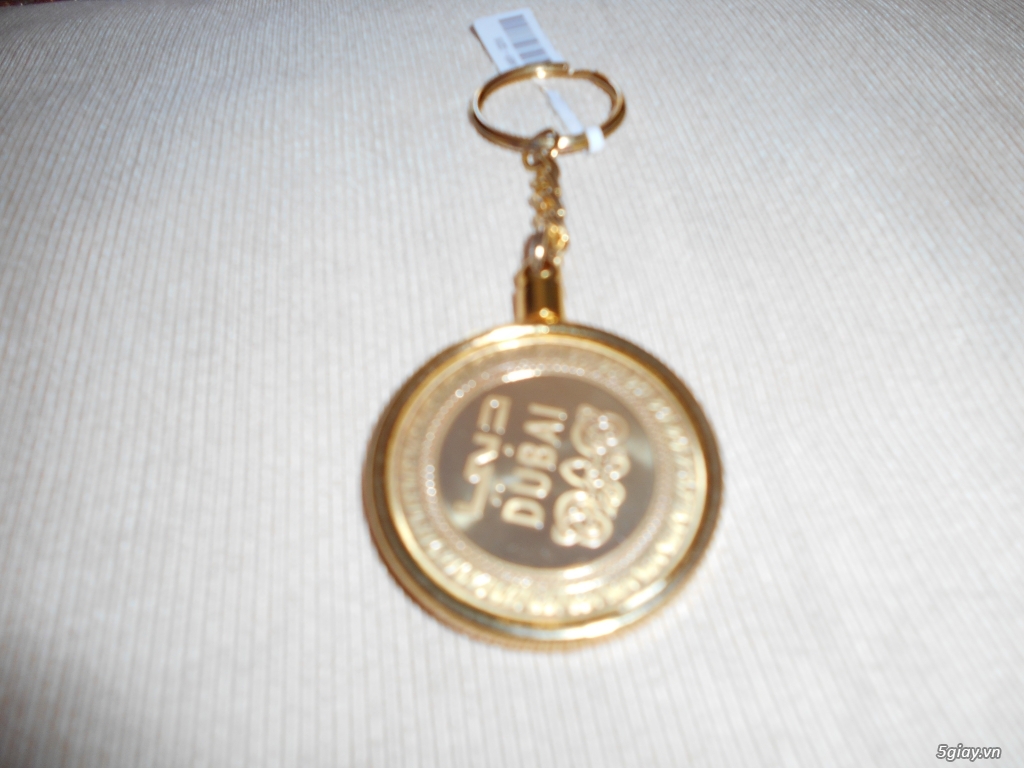 (Hàng độc)Đồng tiền vàng lưu niệm Dubai - 1