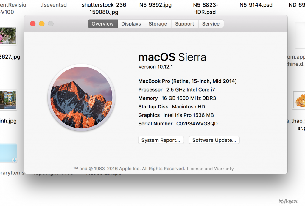 Macbook pro 15 inch mid2014 - 2