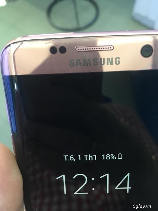 Samsung Galaxy S7 Edge, cty, màu Hồng, Fullbox new 98% - 1