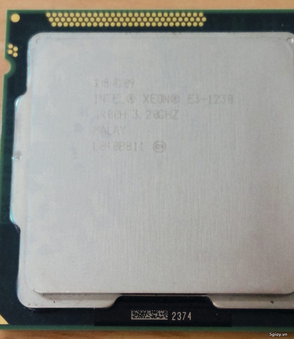 CPU Intel® Xeon® Processor E3-1230 + 16GB Ram + HDD 1T + HDD 500GB - 3