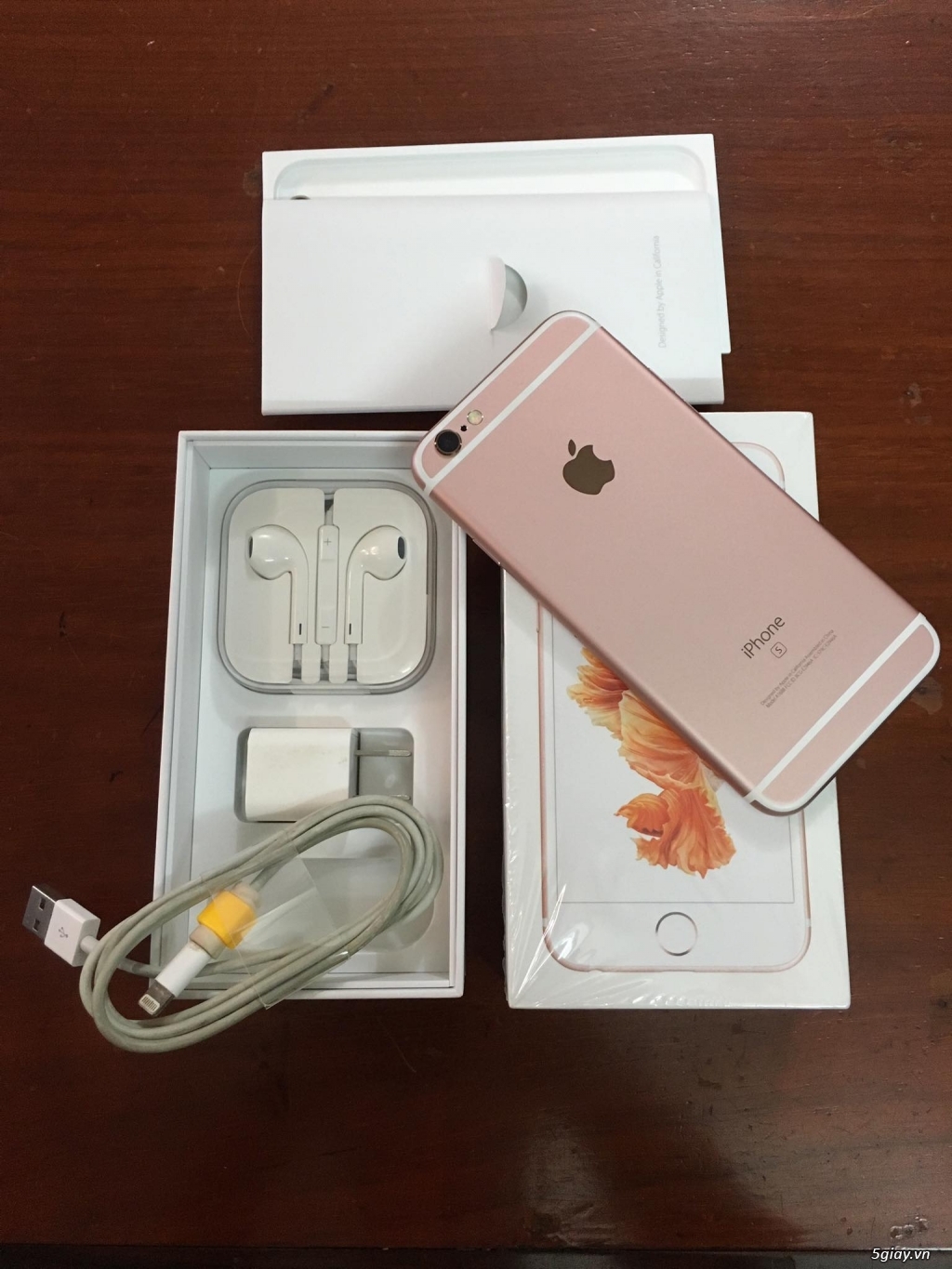 Cần bán iPhone 6S-64G rose gold nữ xài kĩ,fullbox pk zin theo ma1y - 3