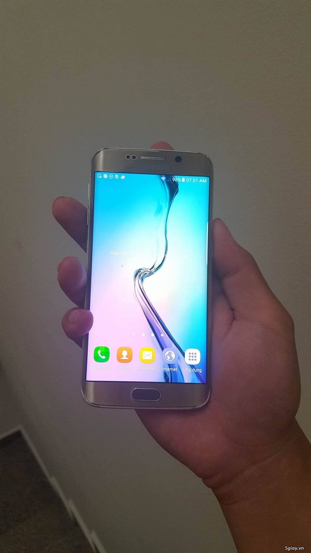 [HCM] Bán  em Galaxy S6 Edge 64gb Unlock (97%) - 1