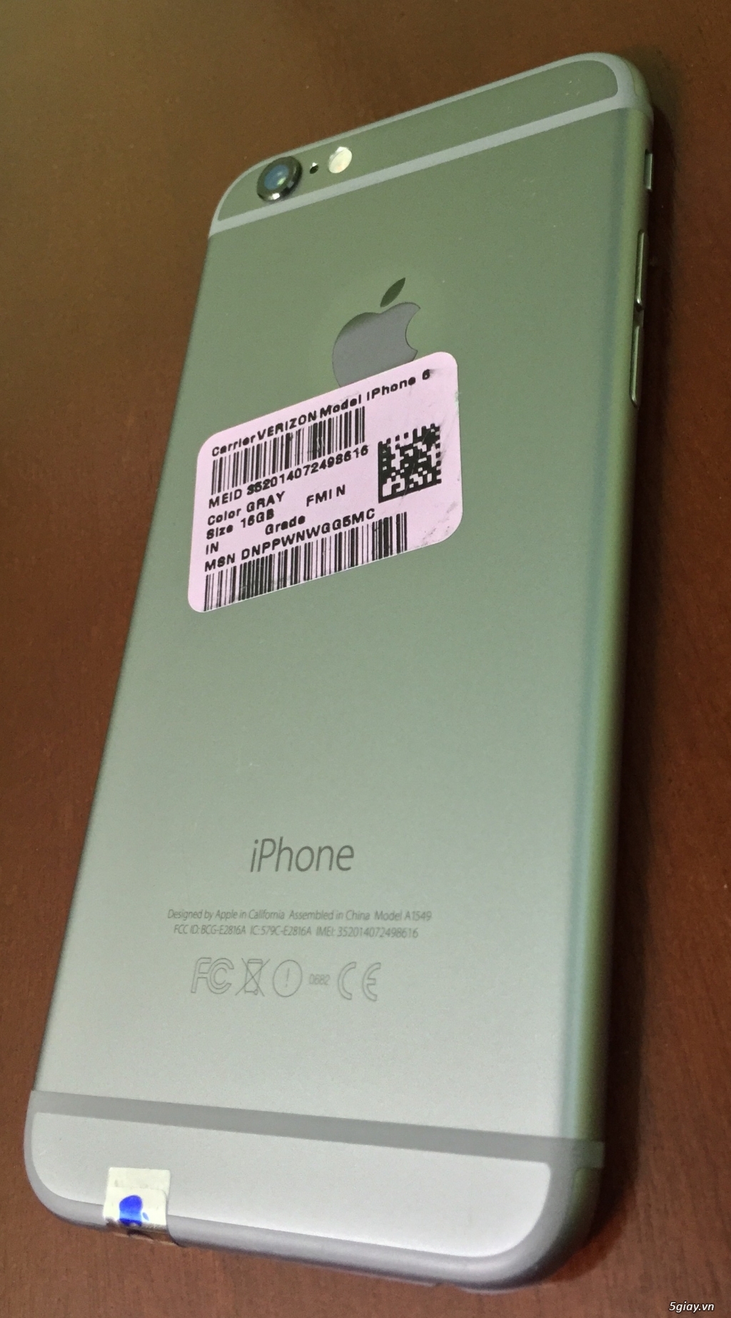iPhone 6 16Gb,Chính hãng,Bảo mật vân tay,Quốc tế. - 4