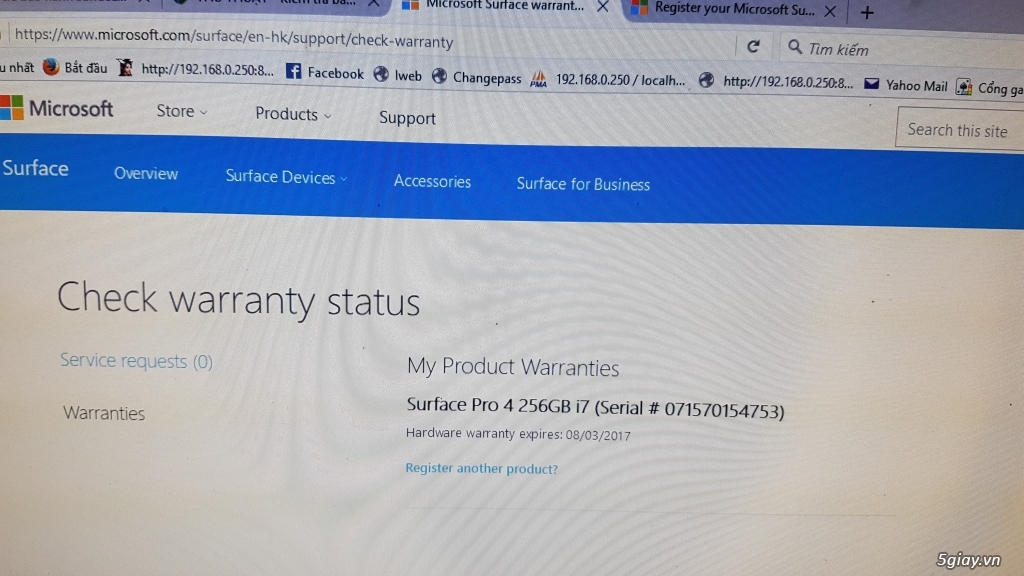 [HCM] Bán Surface Pro 4 Core I7 16G 250Gb mới 99% - 4