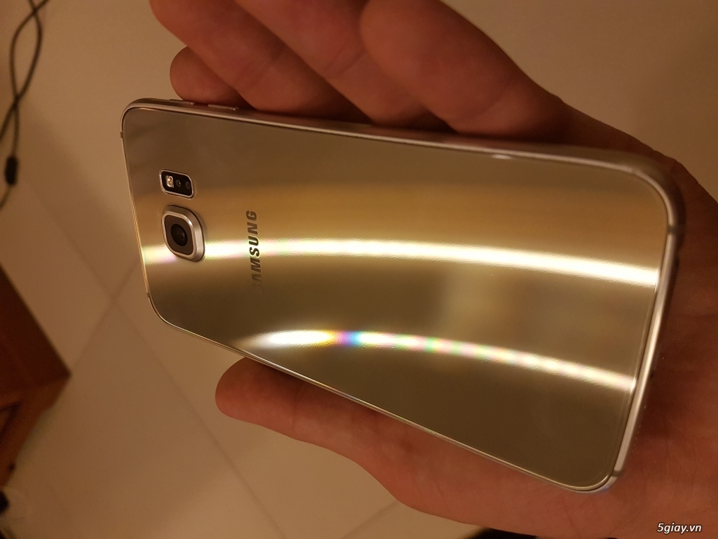 Bán Samsung S6 32GB Màu vàngGold mới 99.99% hàng xách tay Úc giá SHOCK - 8