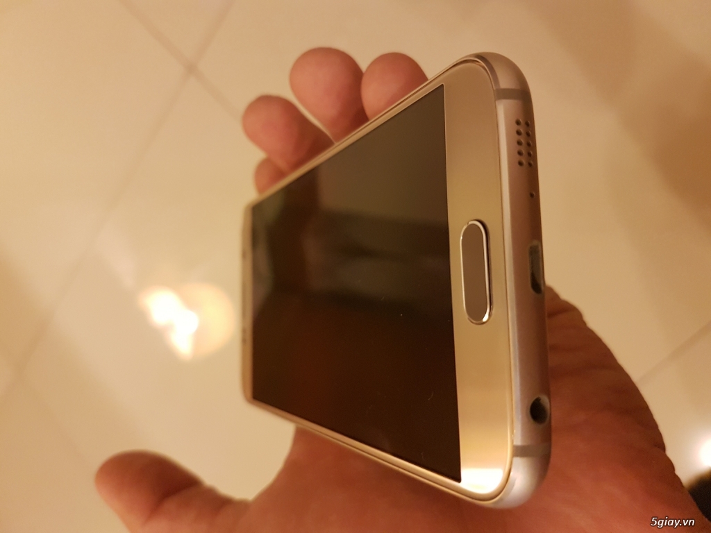 Bán Samsung S6 32GB Màu vàngGold mới 99.99% hàng xách tay Úc giá SHOCK - 1