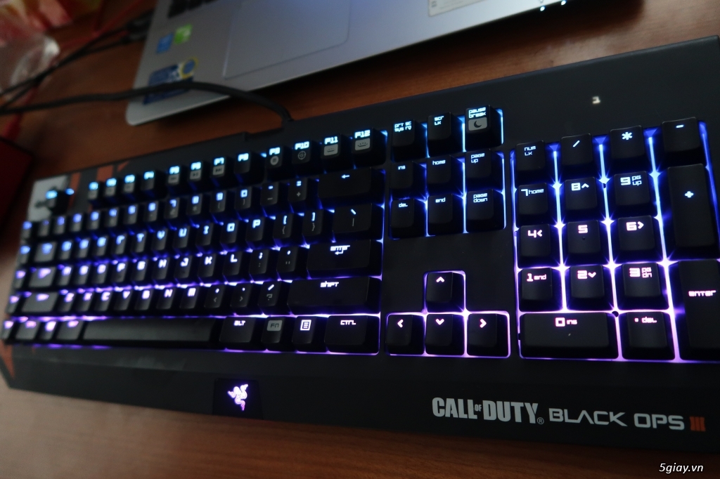 Bán RAZER Blackwidow Chroma Black OPS III 99% FULL BOX - 2