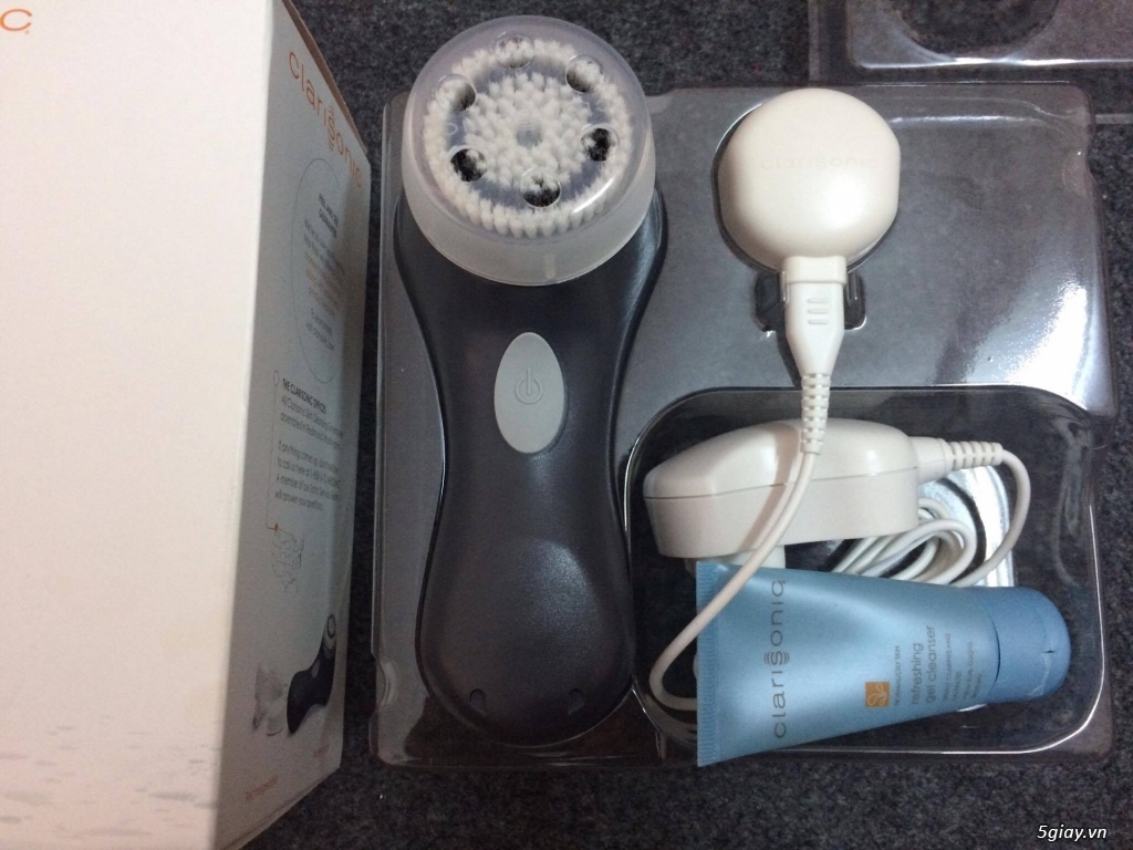 Máy rửa mặt CLARISONIC Mia Sonic Cleansing System Color : Gray