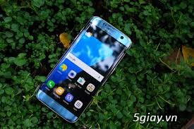 Galaxy S7 Edge blue (Coral) chinh hang moi 99% bh 8 thang o tgdd - 2