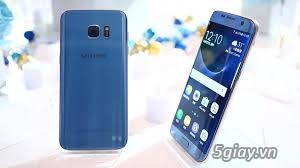 Galaxy S7 Edge blue (Coral) chinh hang moi 99% bh 8 thang o tgdd