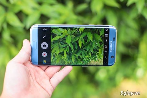 Galaxy S7 Edge blue (Coral) chinh hang moi 99% bh 8 thang o tgdd - 1