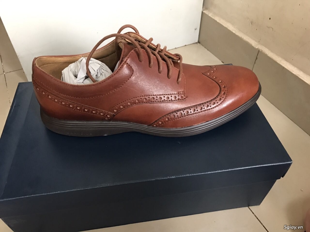 Bán giầy Cole Haan Grand Tour Wing Ox Oxford ship từ USA size 9.5US - 2