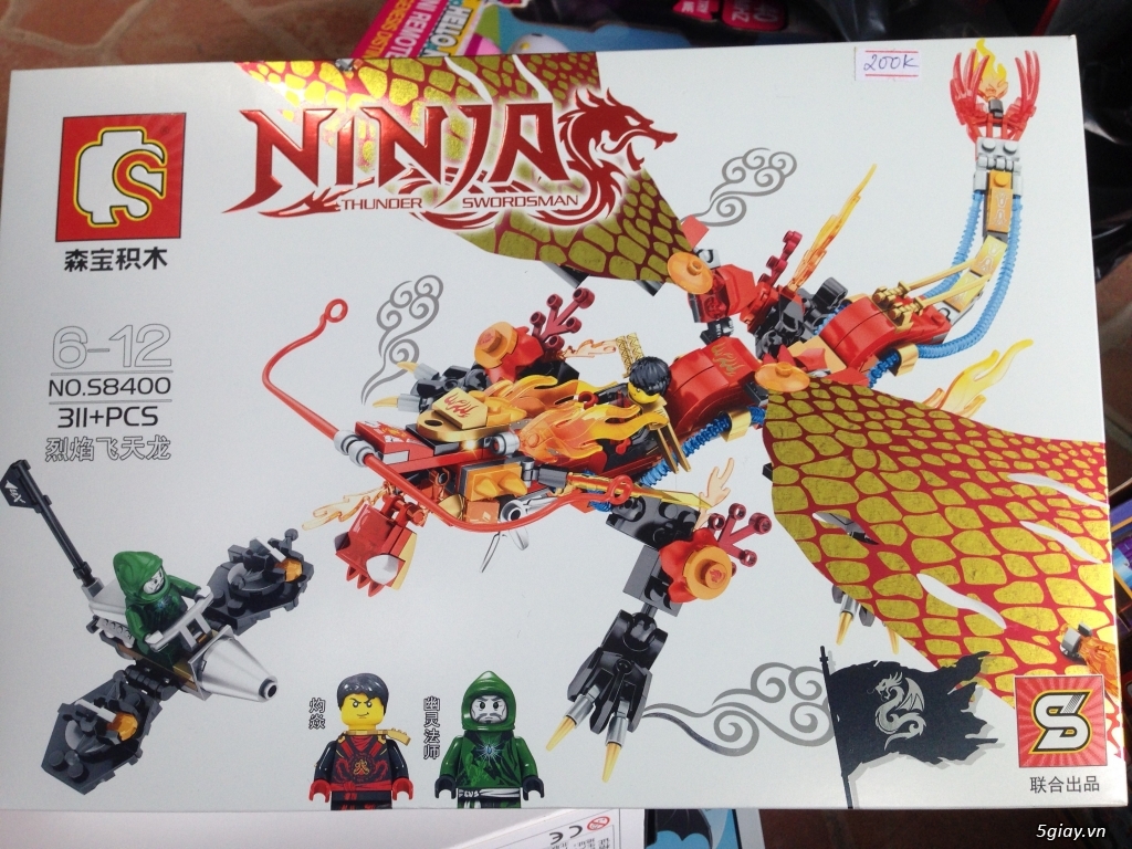 Mô hình lắp ráp Ninja, Nexo, Avenger.....!!! >_<