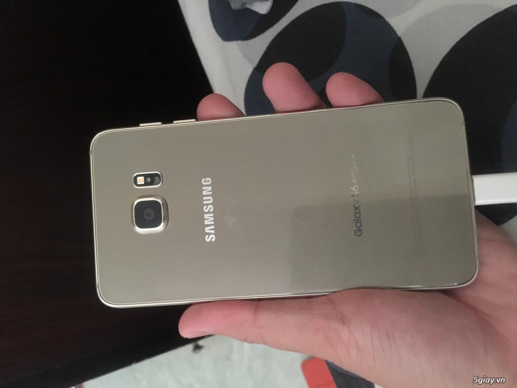 Bán Samsung S6 Edge plus màu vàng bản quôc tế, full box, 98% - 3