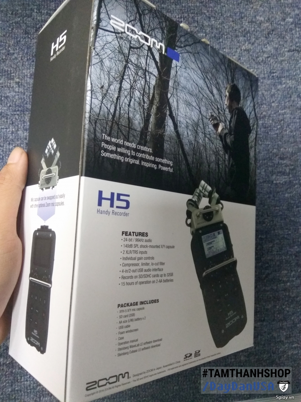 TQ-HCM- Lên sóng em Microphone field recorder đỉnh cao Zoom H5 new 100 - 9