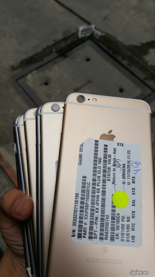 Iphone 6S Plus Giá Rẻ Like New 99%_Zin All_Bao thợ Mở Máy Xem Main - 5