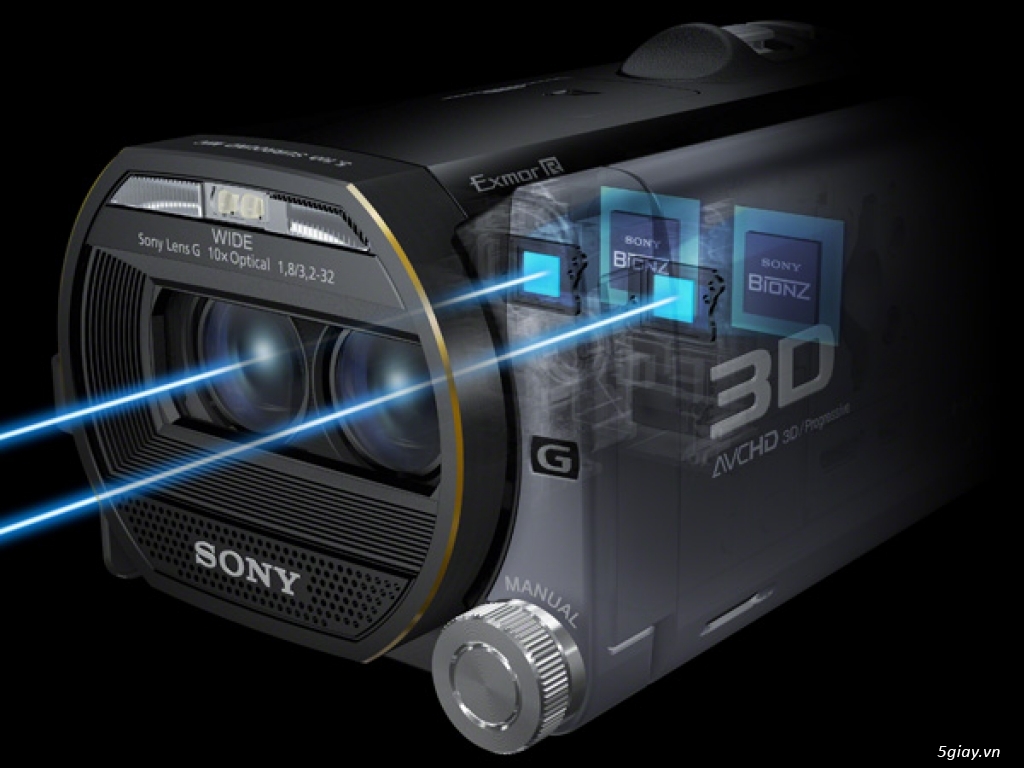 Máy quay phim SONY 3D-Full HD hổ trợ chống rung ! - 2