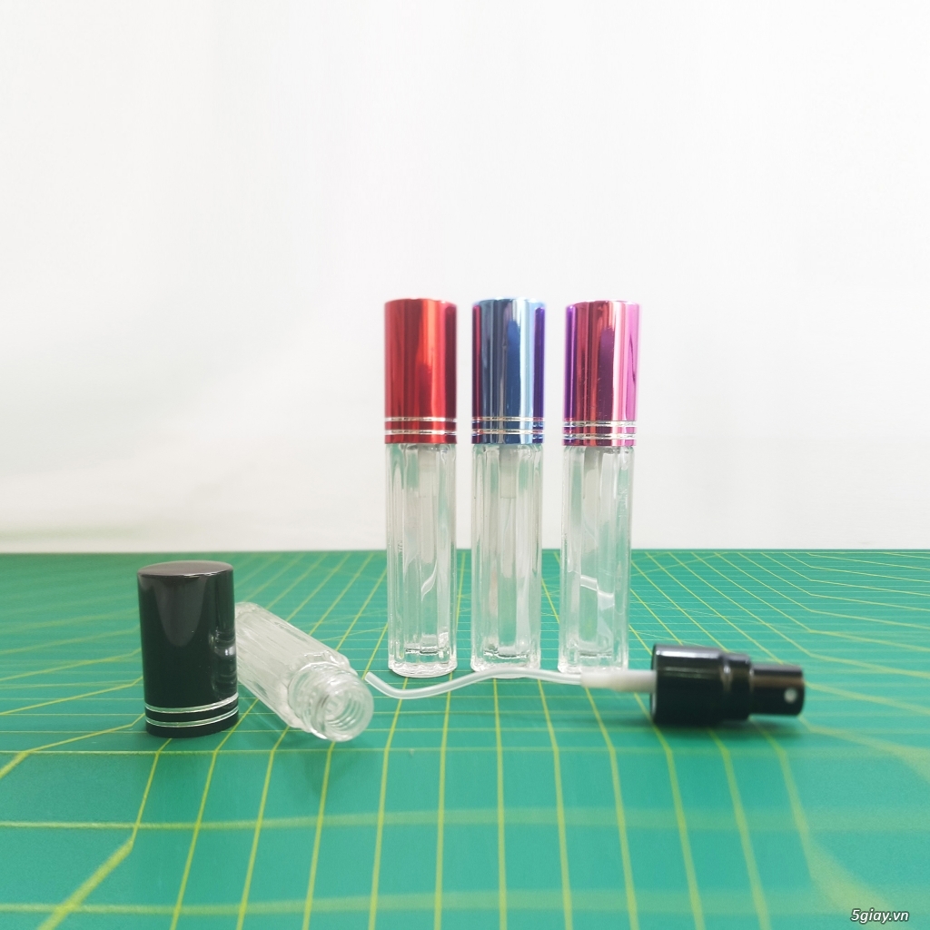 Mẫu thử - Vỏ chai lọ (đựng) nước hoa dung tích 0.2ml – 3ml - 6