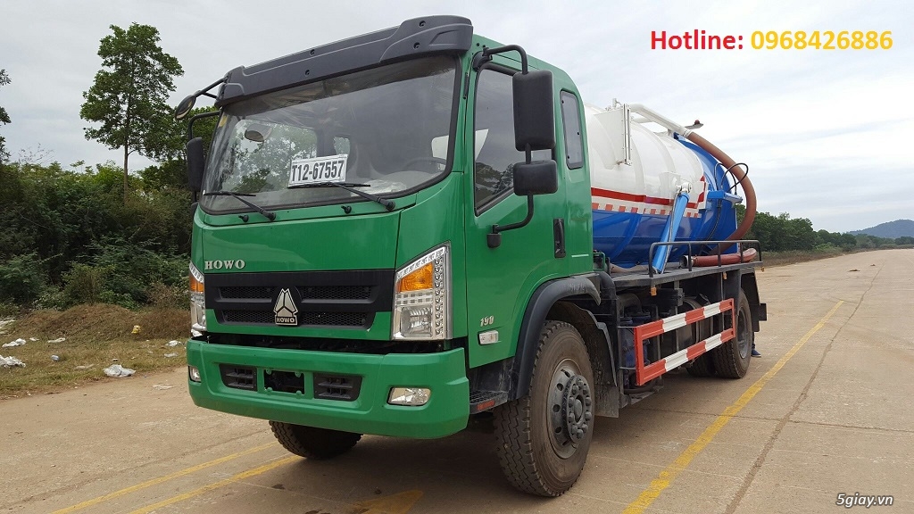 Xe chở rác, ép rác, xe nâng đầu chở thiết bị máy công trình, xe tưới n - 2