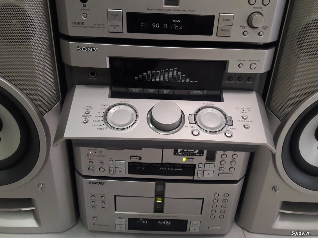 Dàn âm thanh cao cấp SONY MD919 made in Japan . 0908342298 zalo nhé - 4
