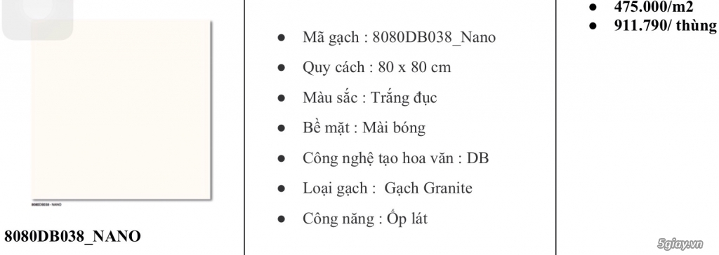 Thanh lý sỉ - lẻ mấy trăm thùng gạch Đồng Tâm giá rẽ nhất thị trườngu - 1