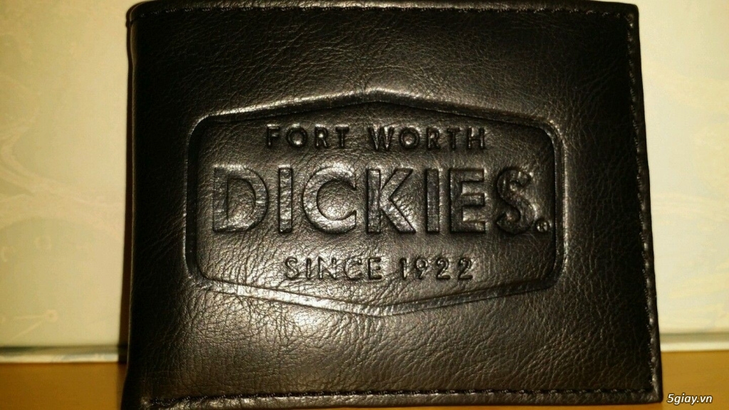 Ví da nam Dickies đen nhập khẩu từ Mỹ ,full  box - giá 650.000đ - 1