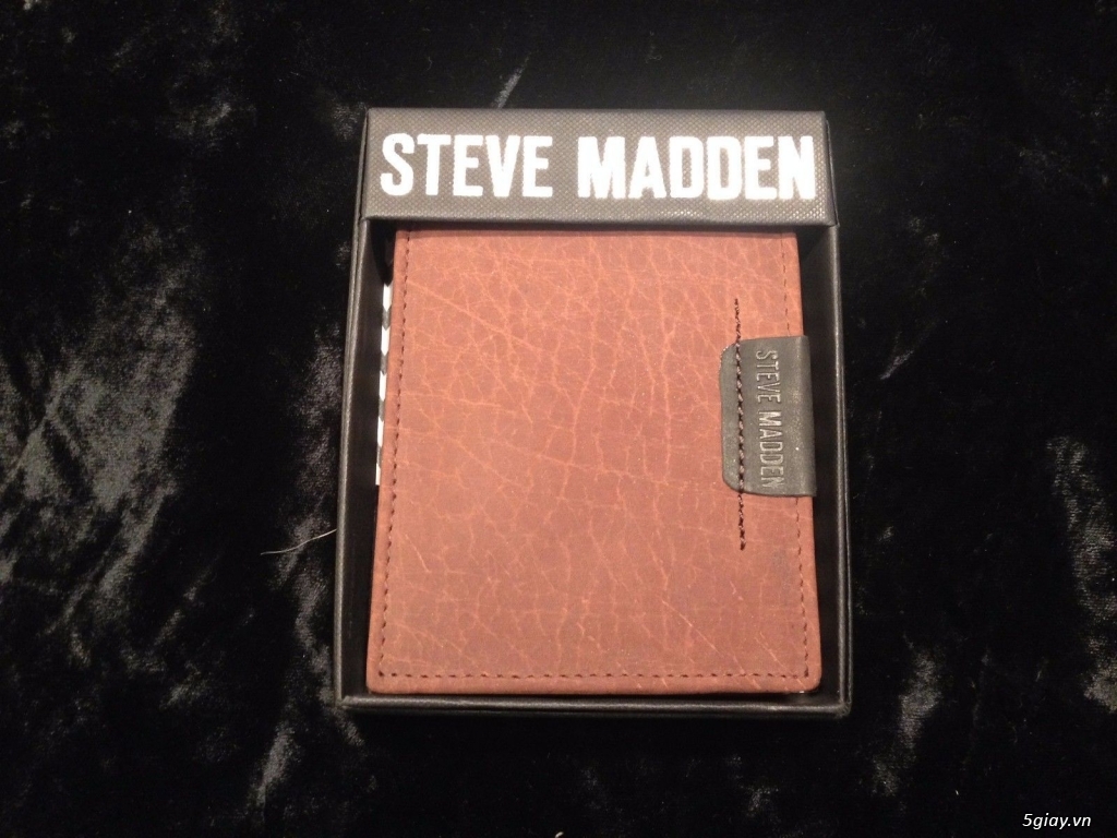 Ví da nam Steven Madden nhập khẩu từ Mỹ - full box mới 100% -700.000đ - 3