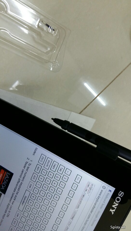 LAPTOP - HàngHiếm-Sony Vaio TAP 11 Tablet Touch 2014 Siêu Nhẹ780gam,ThếHệ4,Core Likenew 99%- Giá Tốt - 44