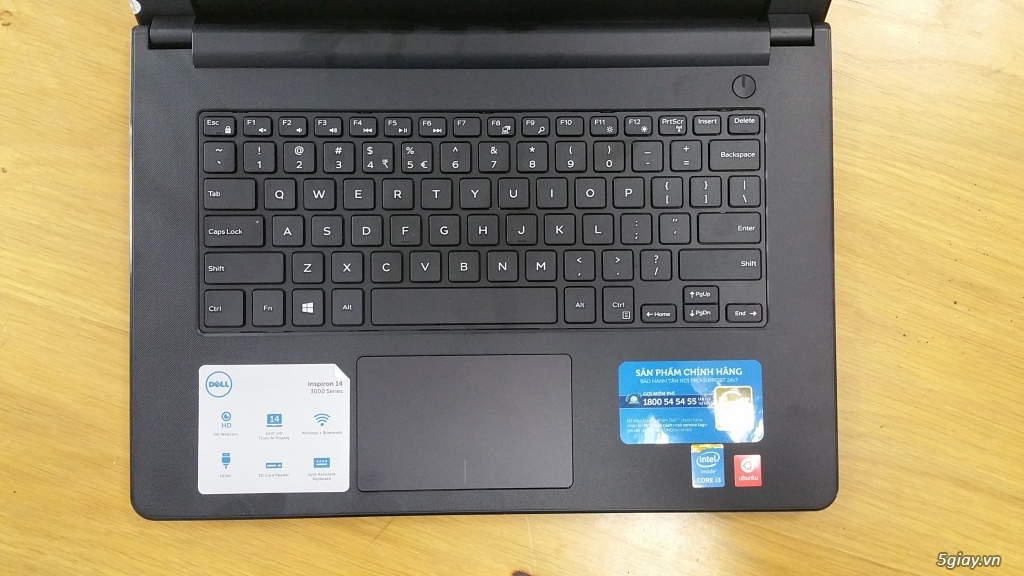 Laptop Dell Inspiron 3458 i3 5005U/4GB/500GB còn BH chính hãng - 4