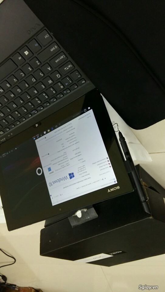 LAPTOP - HàngHiếm-Sony Vaio TAP 11 Tablet Touch 2014 Siêu Nhẹ780gam,ThếHệ4,Core Likenew 99%- Giá Tốt - 37