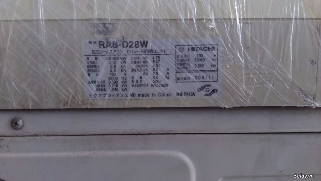 ML HITACHI 1.5HP hàng nội địa Nhật, INVERTER - 1