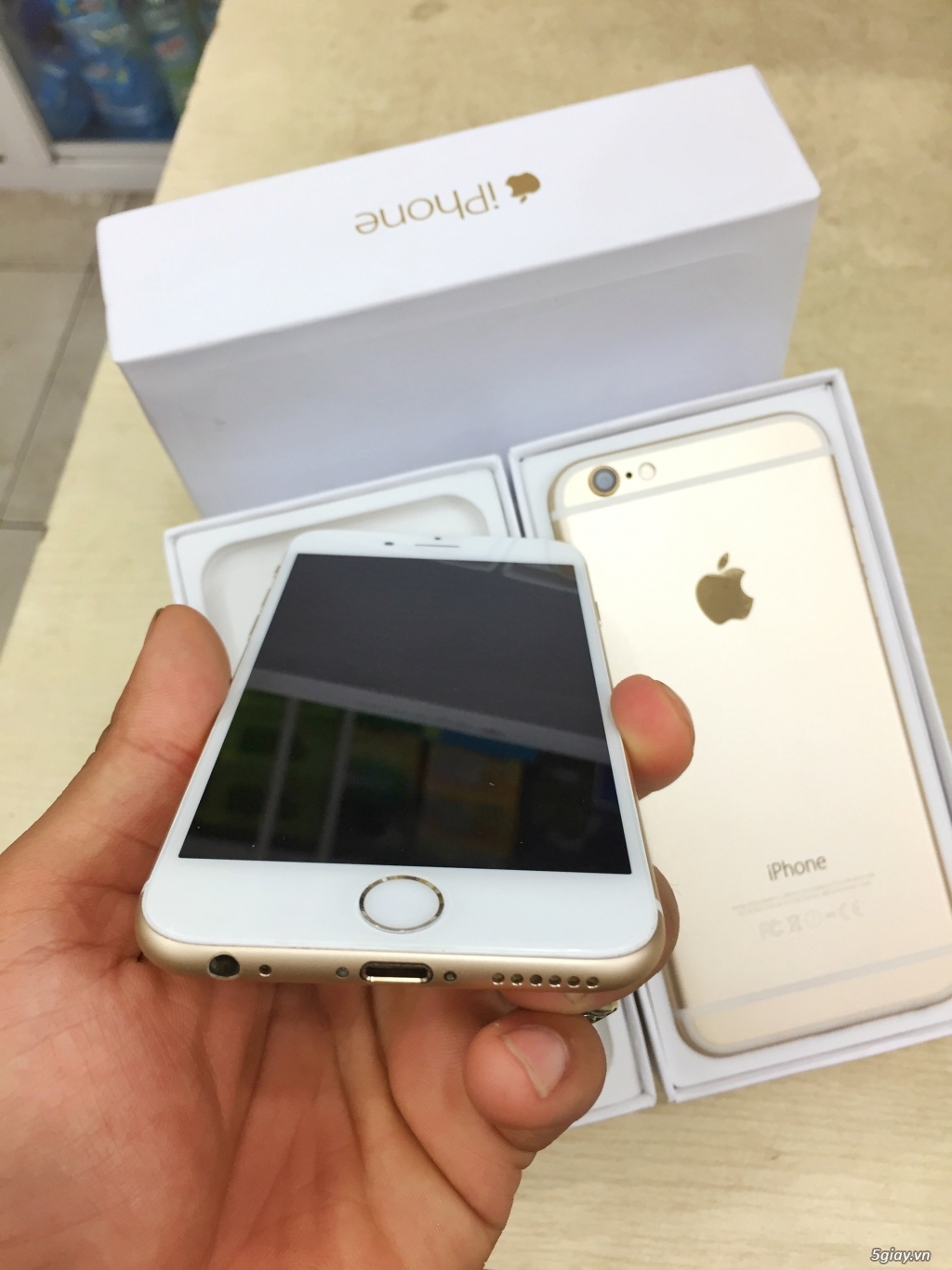 IPhone 6 16gb GOLD, fullbox, new 99% - 2