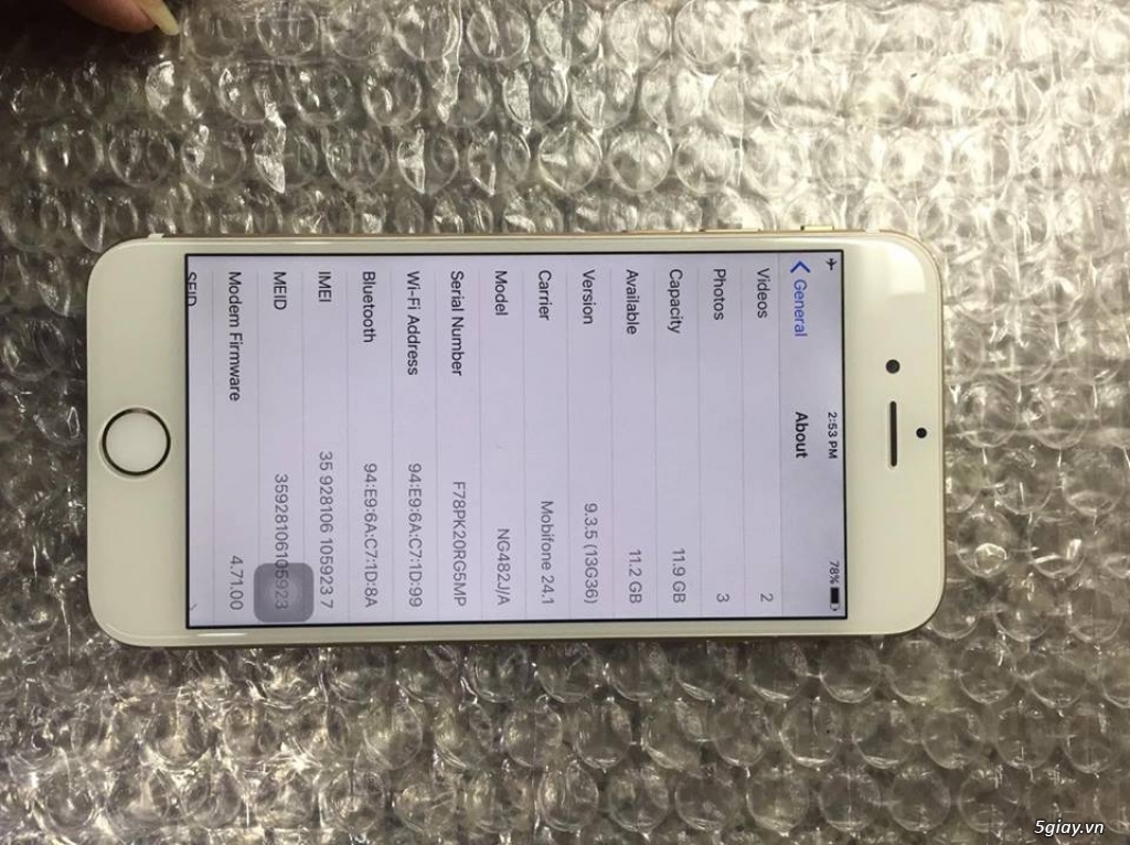 iPhone 6 QT KVT 16gb zin mới 99% - 1