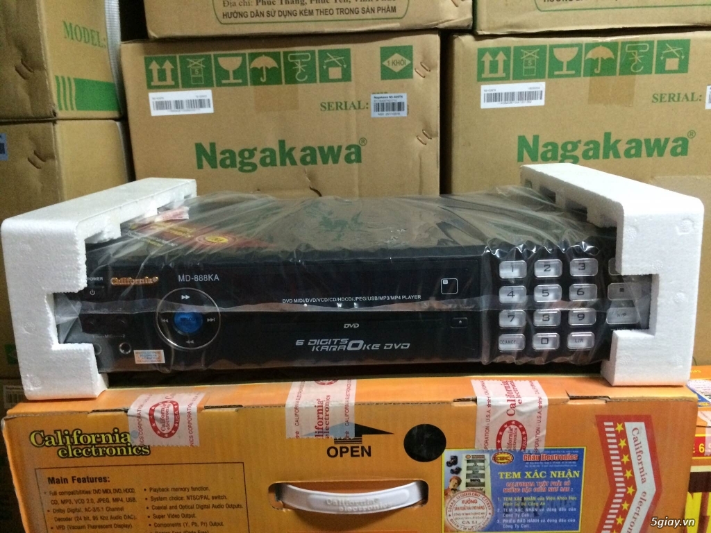 ĐẦU DVD CALIFORNIA 888 - 1