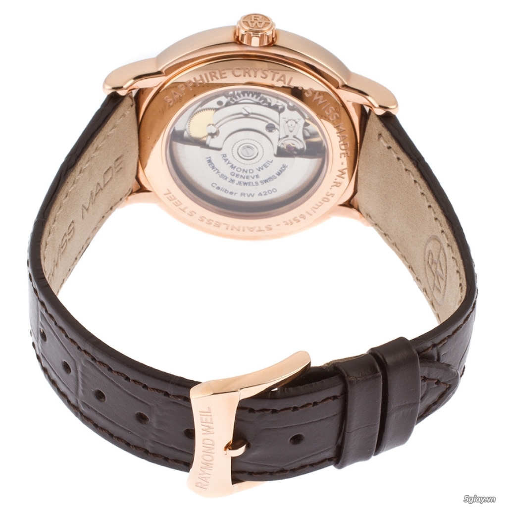 Đồng hồ Raymond Weil rose gold PVD - 2