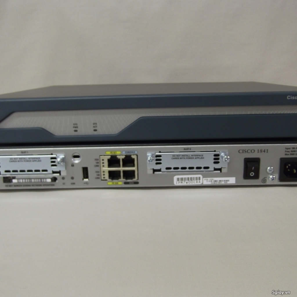Cisco Routers + Cards - Used - BH 06 tháng! - 6